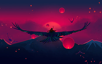 Aged Bird Flight Digital Art, deviantart, artist, artwork, digital-art HD wallpaper