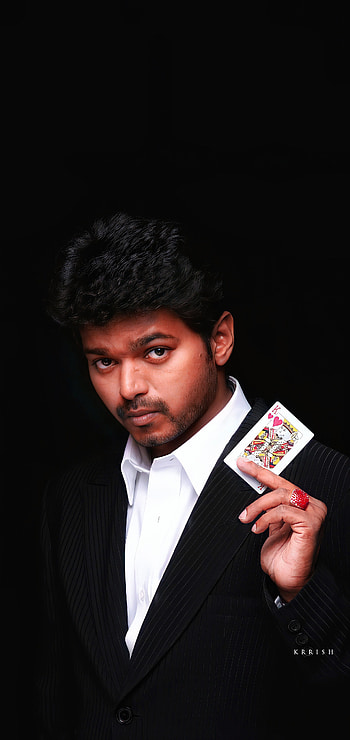 Thalapathy Vijay, coat, Vijay Thalapathy HD phone wallpaper
