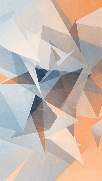 Sunlit Facets — Abstract , Geometric, Triangle HD phone wallpaper