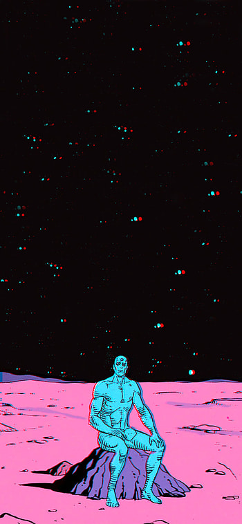 Watchmen , Stylish and iconic, Superhero backgrounds, Mobile customization HD phone wallpaper