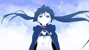 Black★Rock Shooter, shooter, black, anime, rock HD wallpaper