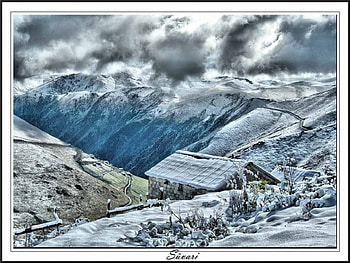 creation of winter, winter, creation HD wallpaper