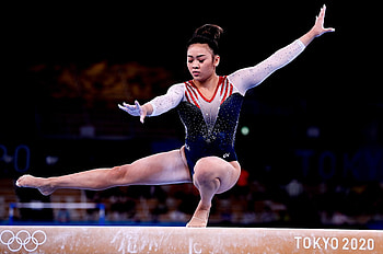 Sunisa Lee, Gymnastics star, Tokyo 2020, Sports HD wallpaper