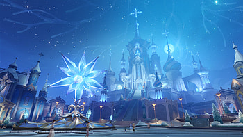 Luna VIII: Frosted Citadel — Genshin Impact, Video Game, Genshin Impact Luna VIII HD wallpaper