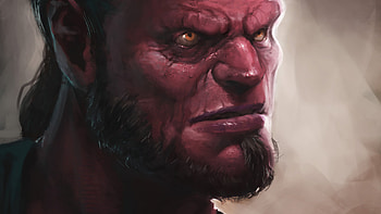 Hellboy 2020 New Art, hellboy, superheroes, artwork, artist, artstation HD wallpaper