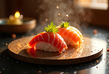 food, sushi HD wallpaper