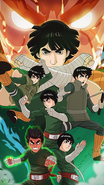 Rock Lee, Rock Lee Cartoon HD phone wallpaper