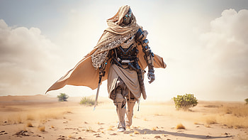 The Scifi Pirate Cyborg, scifi, cyborg, artist, artwork, digital-art HD wallpaper