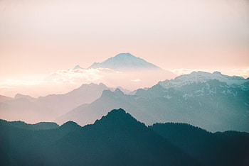 Nature, Mountains, Rocks, Fog, Hills, Distance, Dahl HD wallpaper