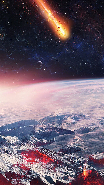 Asteroid, Night sky wonders, Galaxy , Cosmic beauty HD phone wallpaper
