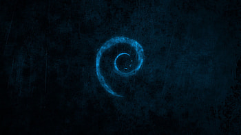 Water Blue Dark Linux Debian Brands Logos New HD wallpaper