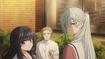 Fragrant Flower Blooms With Dignity — Tsumugi, Kaoruko & Subaru, Anime, The Fragrant Flower Blooms With Dignity, Rintarou Tsumugi, Kaoruko Waguri HD wallpaper