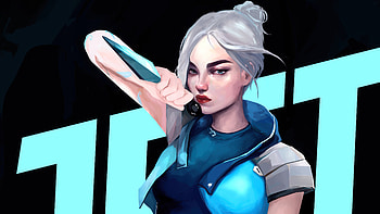 Jett Valorant Agent , jett-valorant, valorant, games, 2020-games, artstation HD wallpaper