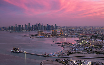 Doha city, , , Wide HD wallpaper