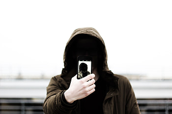 Hand, Miscellanea, Miscellaneous, Anonymous, Hood, , graphy, Selfie, Selfies HD wallpaper