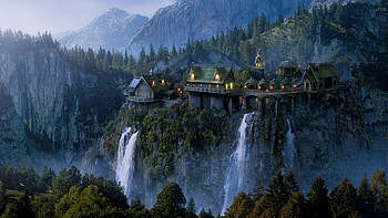 Rivendell, , Stunning landscapes, Magical realm HD wallpaper