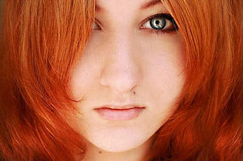Blue Eyed Redhead, hot redhead, sexy redhead, sexy blue eyes, hot blue eyes HD wallpaper