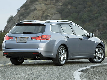 Auto, Nature, Acura, Cars, Asphalt, Back View, Rear View, Style, Akura, Blue Metallic, 2010, Tsx HD wallpaper