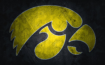 Iowa Hawkeyes Football, American football team, Grunge art, NCAA HD wallpaper