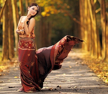 Asia Summer, summer, asia, autumn, , woman HD wallpaper