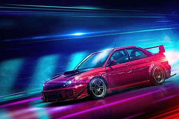 Subaru Impreza, need-for-speed, games, artstation, 2022-games HD wallpaper