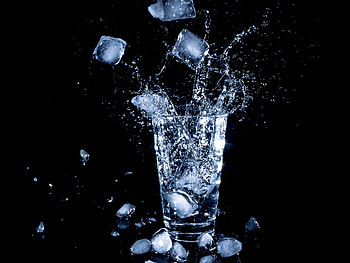 Water, Ice, Miscellanea, Miscellaneous, Spray, Glass HD wallpaper