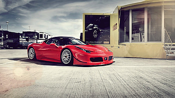 Ferrari 458 Italia 2, ferrari, ferrari-italia, red, cars, racing, ferrari-458 HD wallpaper