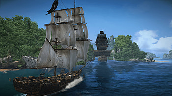 Assassin's Creed 4 Black Flag, Ship combat , Gaming, Backgrounds HD wallpaper