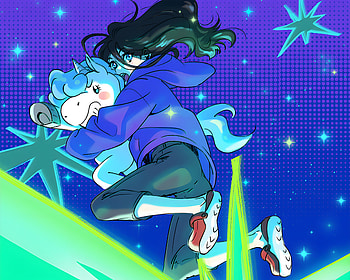 Anime : Zenshu's Natsuko Hirose & Unio in Action, Anime, Zenshu, Natsuko Hirose, Unio (Zenshu) HD wallpaper