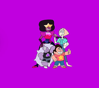 Steven universe, pink, color, cartoon HD wallpaper