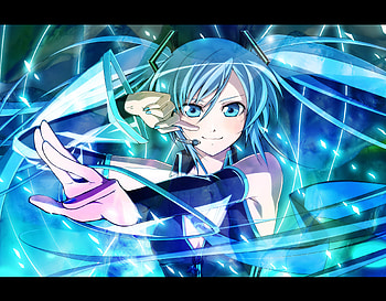 Hatsune Miku, awesome, nice, singing, hatsune, aqua eyes, twintail, stage, girl, headset, singer, aqua, anime girl, anime, pretty, virtual, song, heads, cute, vocaloid, dress, beauty, miku, music, vocaloids, sparkle, program, beautiful, diva, shiny, aqua hair, lights, cool, idol, micro HD wallpaper