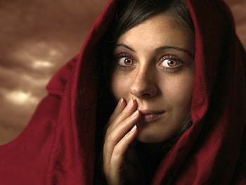 Brown Eyes, brown, , eyes, beautiful, girl HD wallpaper