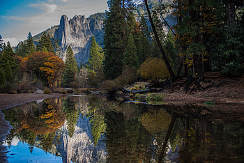 Nature, Mountains, Lake, Reflection, Forest HD wallpaper