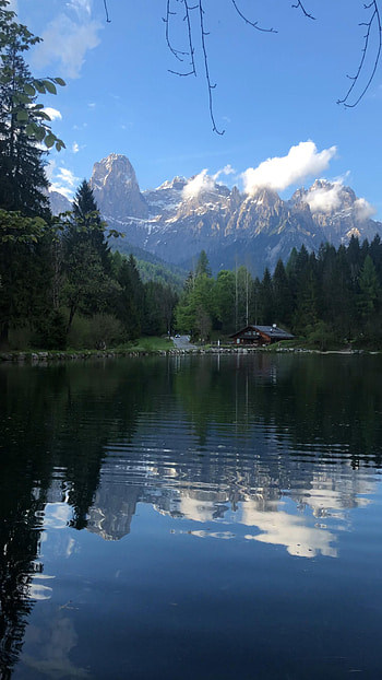 La Val Canali, Dolomites gem, Beautiful landscapes, Garden design HD phone wallpaper