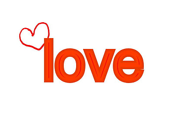 Love WP, white, heart, love, red HD wallpaper