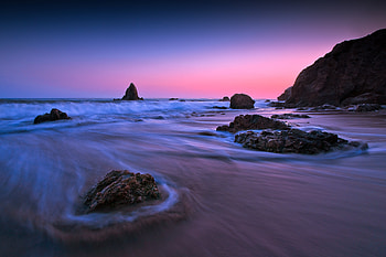 Earth Ocean Rock Sunset Long Exposure , ocean, rocks, long-exposure, nature, sunset HD wallpaper
