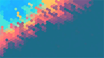 Hexagon shapes, Colorful backgrounds, High resolution, Android compatible HD wallpaper