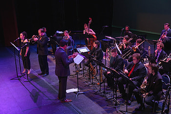 Jazz Orchestra, Music and Dance HD wallpaper