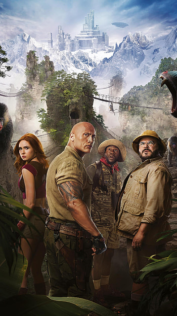 Jumanji: The Next Level (2022) movie HD phone wallpaper