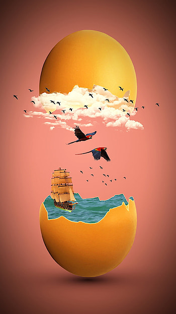 artistic, minimalist HD phone wallpaper