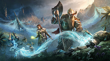 The Elder Scrolls Online: Seasons of the Worm Cult, video game, The Elder Scrolls Online, fantasy, viking HD wallpaper