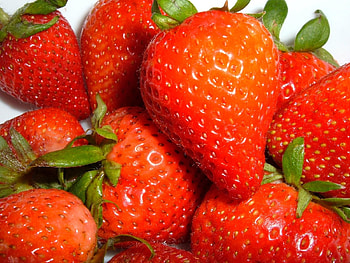 Fruits, Food, Strawberry, Berries HD wallpaper