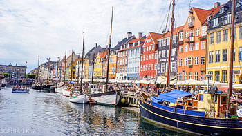 Sophia Kim's Europe trip, Nyhavn highlights, Travel inspiration, Visual storytelling HD wallpaper