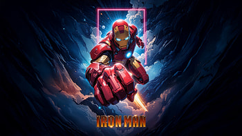 Iron Man Man Of Tomorrow, iron-man, superheroes, artwork, digital-art, art, ai, deviantart HD wallpaper