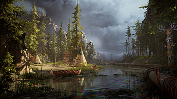 Native American, Artistic, Tipi HD wallpaper