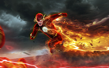Barry Allen In Flash, the-flash, tv-shows, super-heroes HD wallpaper