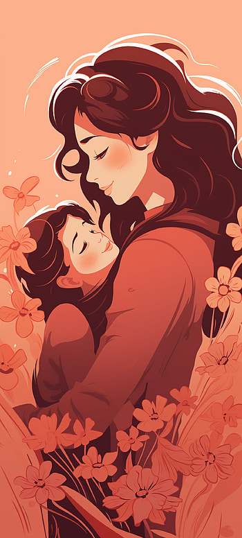 Loving Embrace - Mother's Day, holiday HD phone wallpaper
