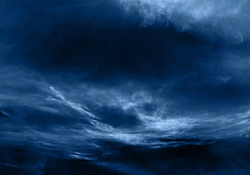 Blue, texture, deep, blue, abstract HD wallpaper
