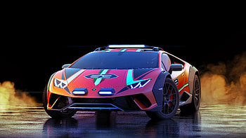 Lamborghini Huracan Sterrato Concept 2019 HD wallpaper