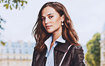 Alicia Vikander, 2021, Louis Vuitton hoot, american celebrity, beauty, Hollywood, swedish actress, Alicia Vikander hoot HD wallpaper